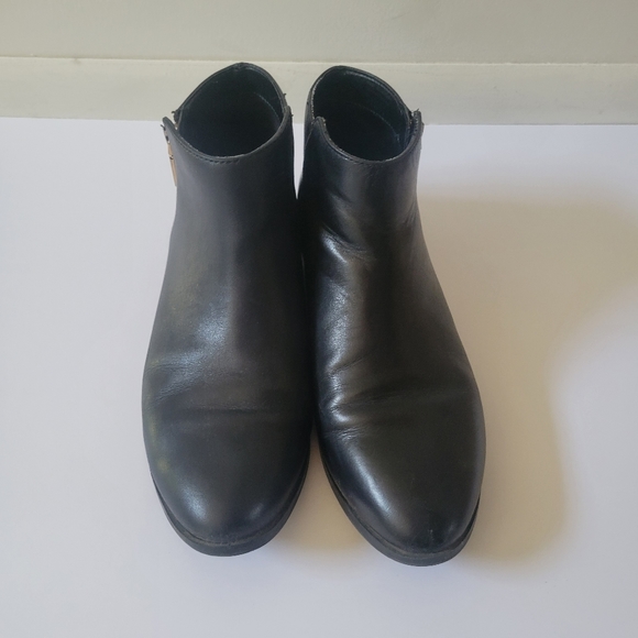 Aldo Julianna Leather Ankle Boots Size 10 - Picture 4 of 5